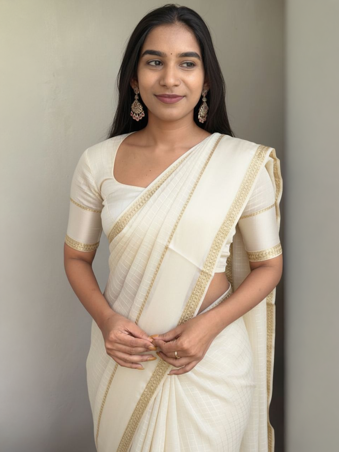 Paridhi Chiffon Zari Work Saree