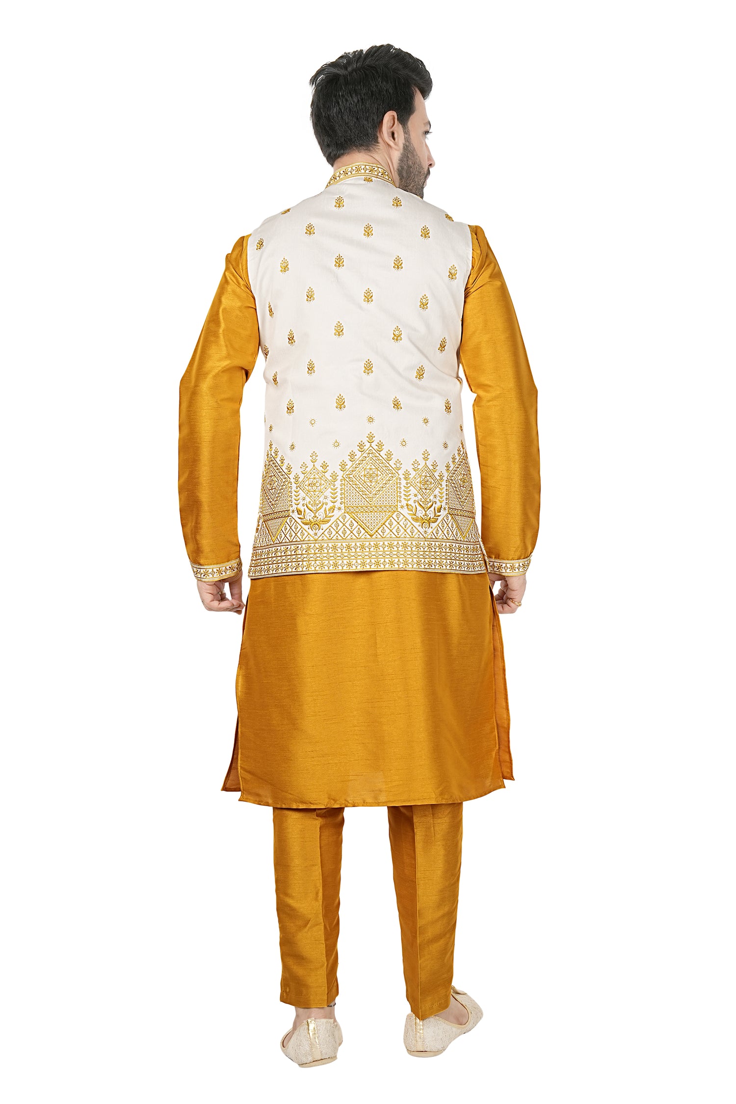 Mens Kurta Set With Jacket