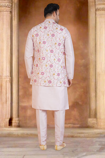 Mens Kurta Set With Jacket