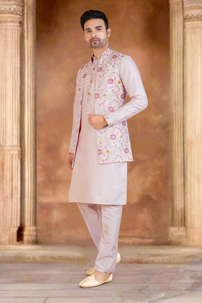 Mens Kurta Set With Jacket