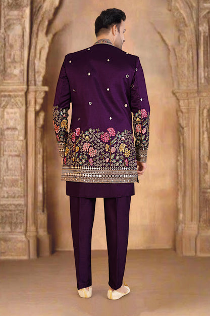 Mens Kurta Set With Jacket