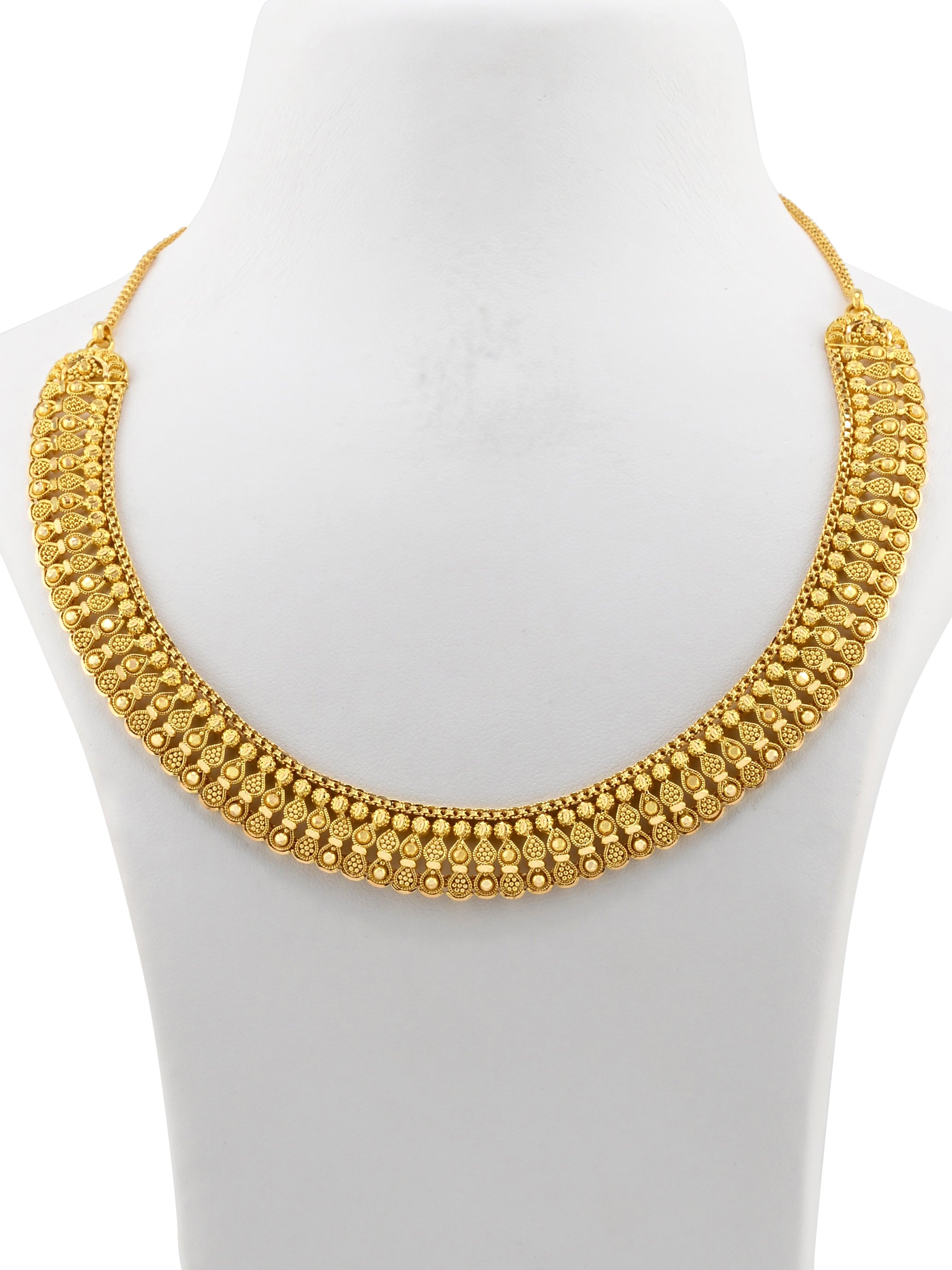 22ct Gold Choker Necklace Set