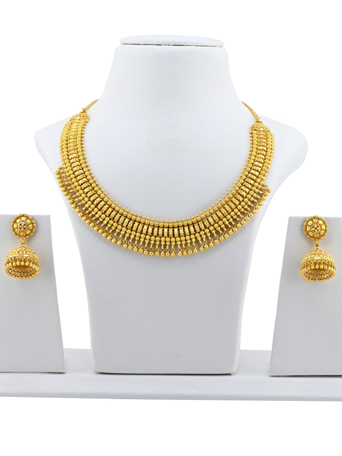 22ct Gold Choker Necklace Set