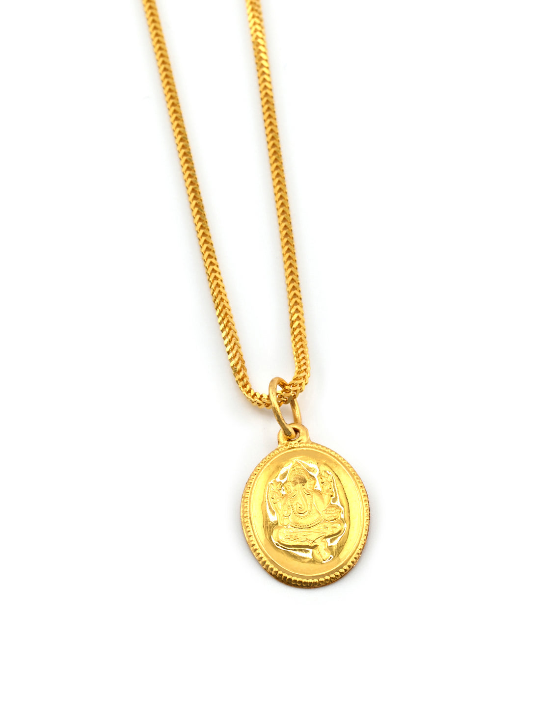 22ct Gold Ganesha Pendant