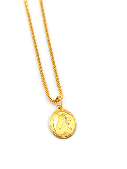 22ct Gold Shiv Pendant