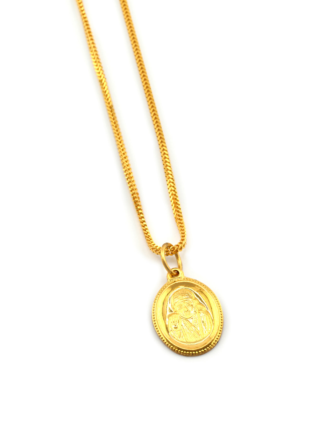 22ct Gold Sai Baba Pendant