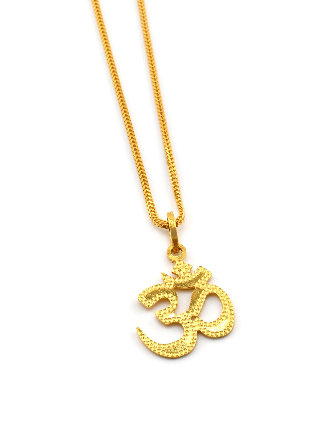 22ct Gold Om Pendant