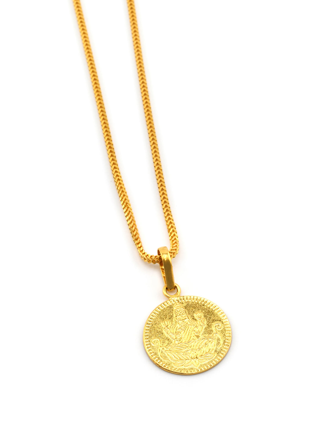 22ct Gold Laxmiji Pendant