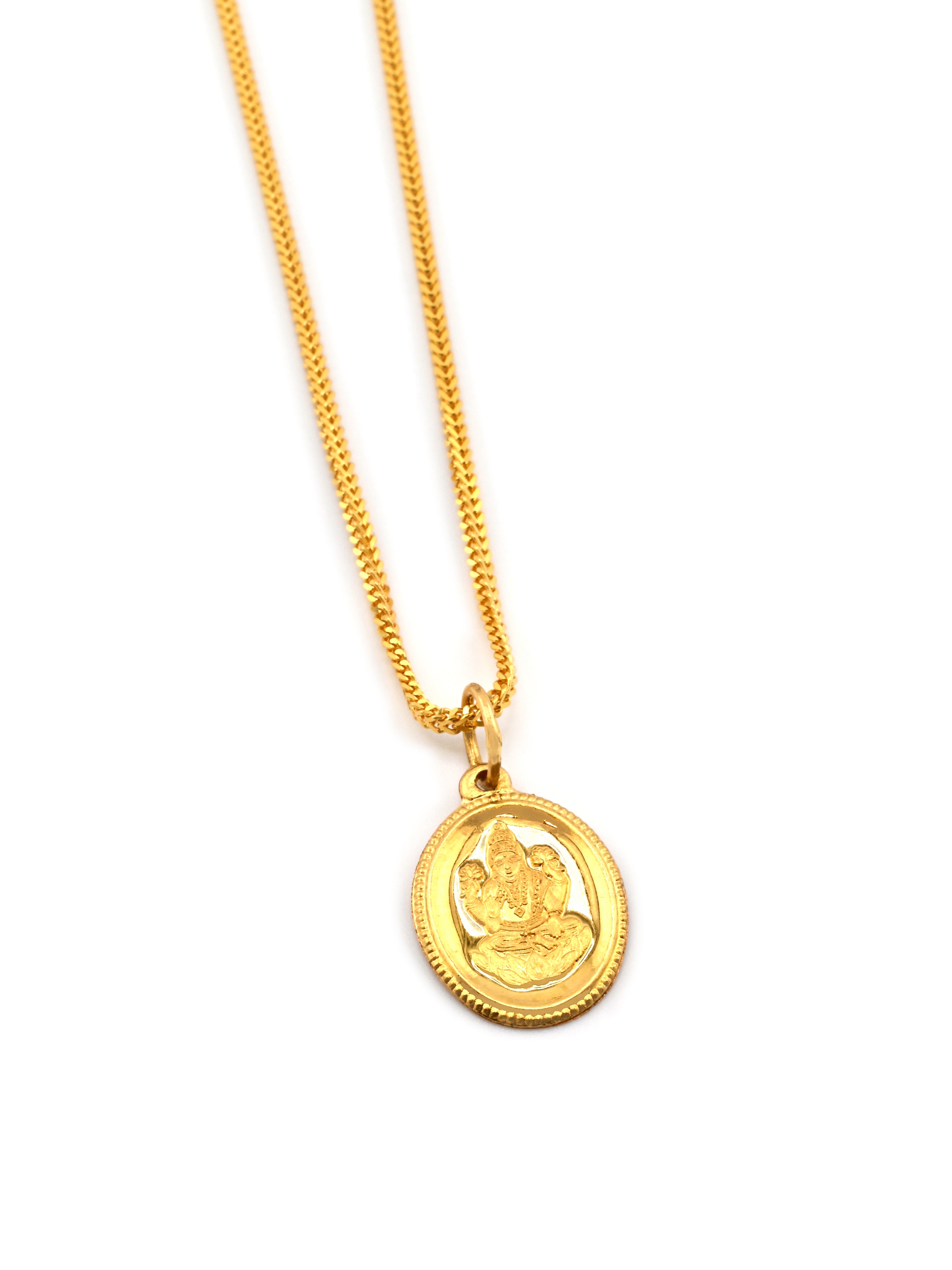 22ct Gold Laxmiji Pendant