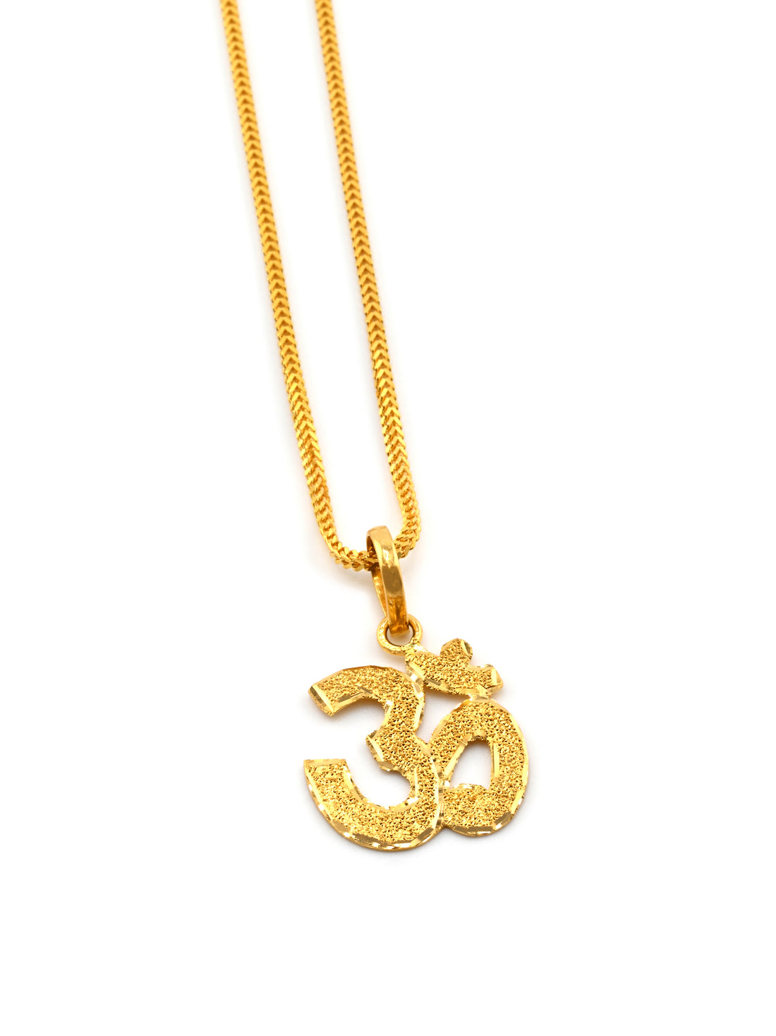 22ct Gold Om Pendant