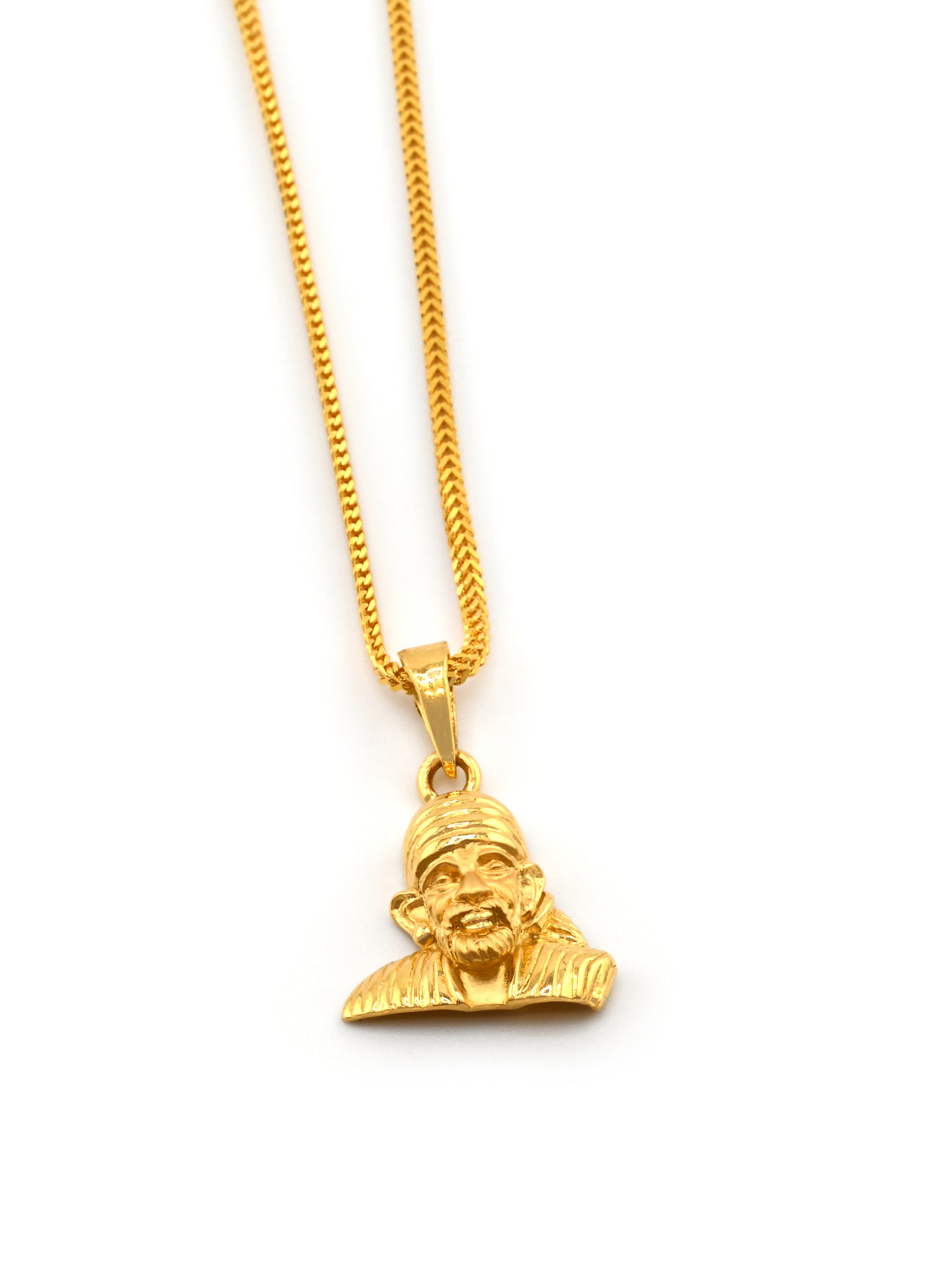 22ct Gold Sai Baba Pendant