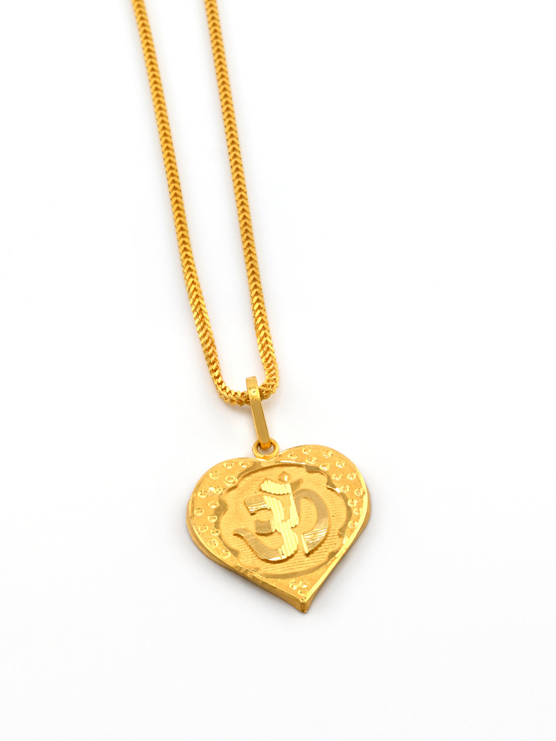 22ct Gold Om Pendant