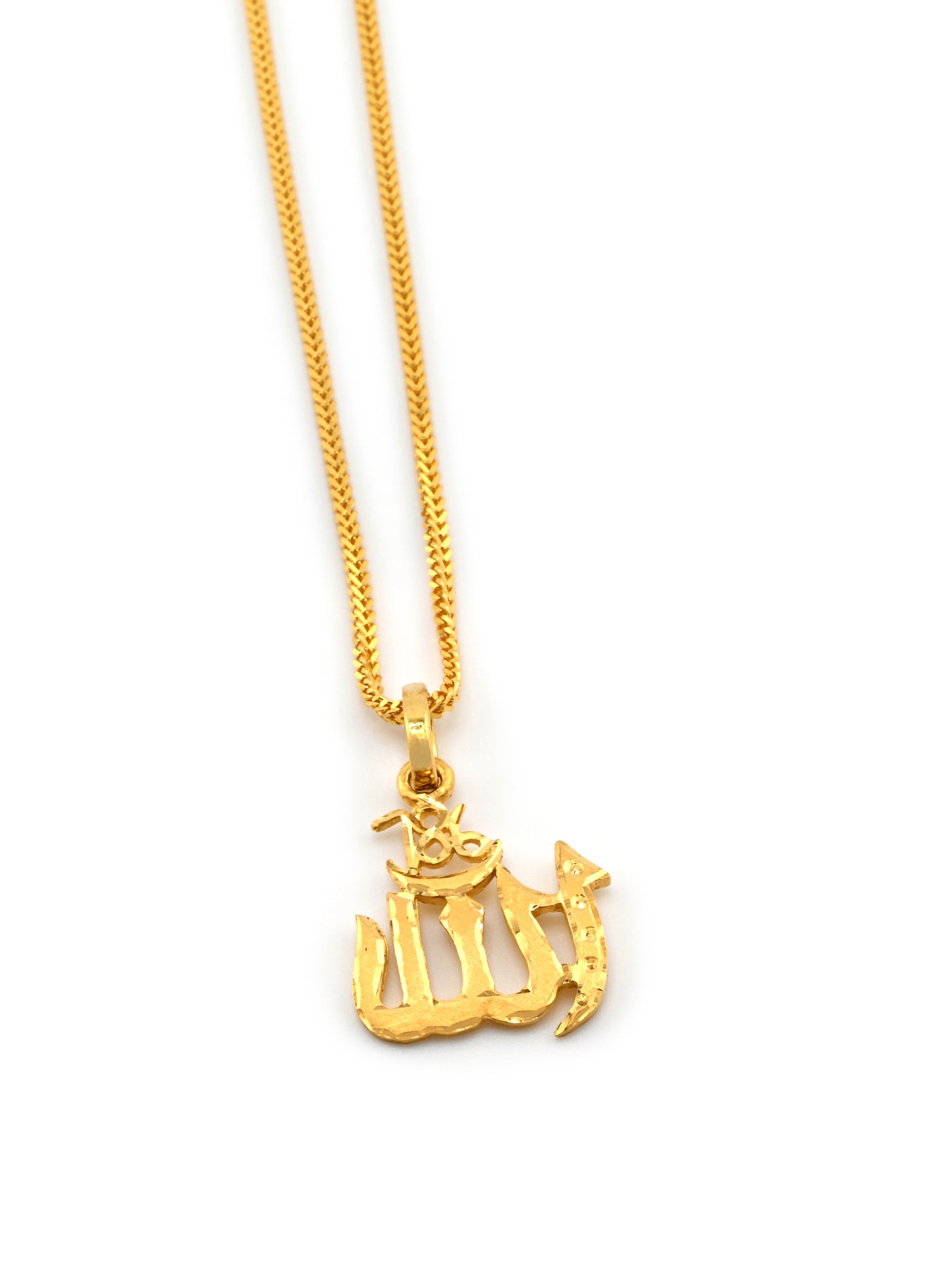 22ct Gold Allah Pendant