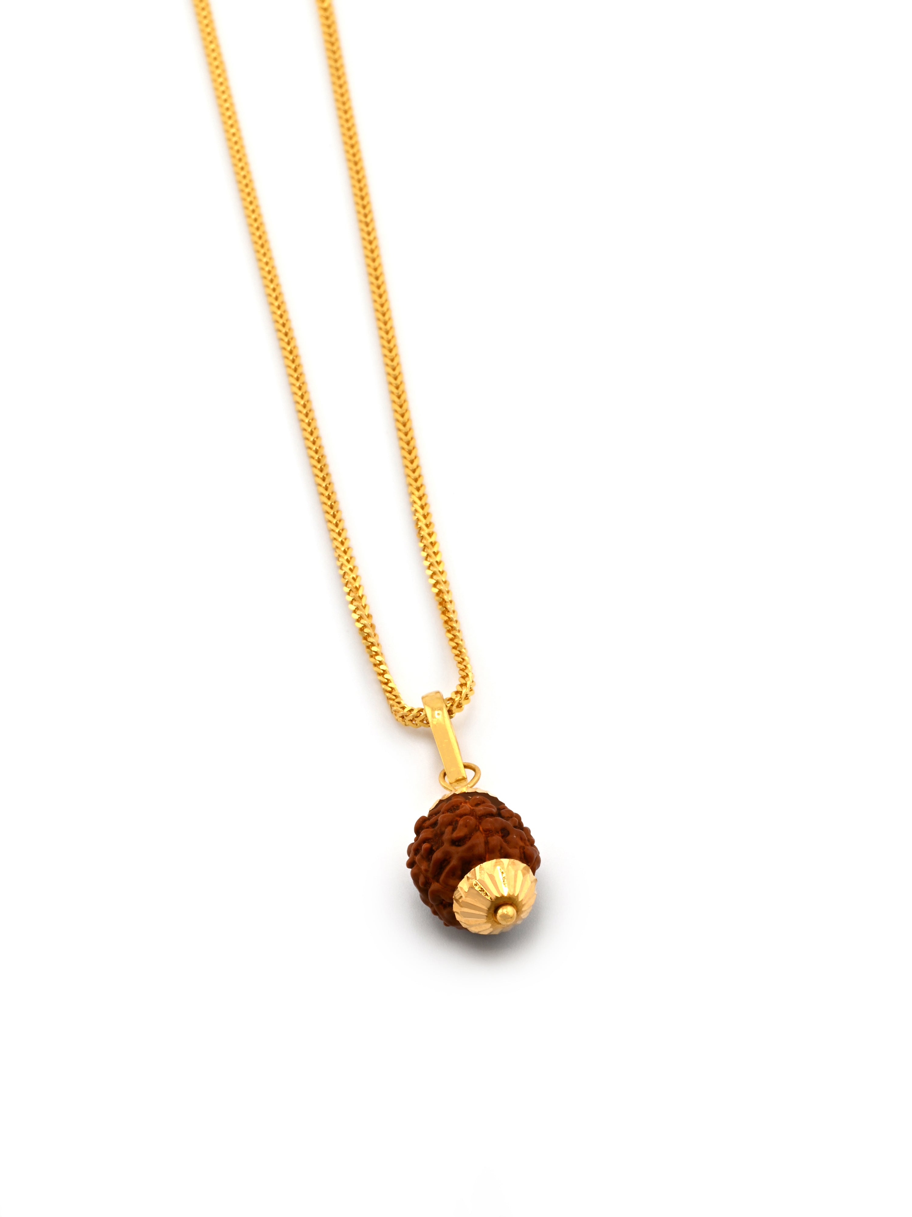 22ct Gold Rudraksh Pendant