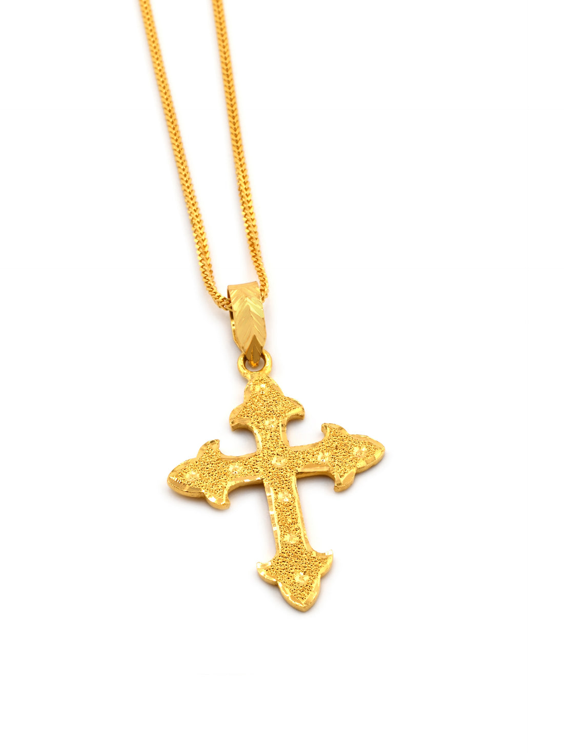 22ct Gold Cross Pendant