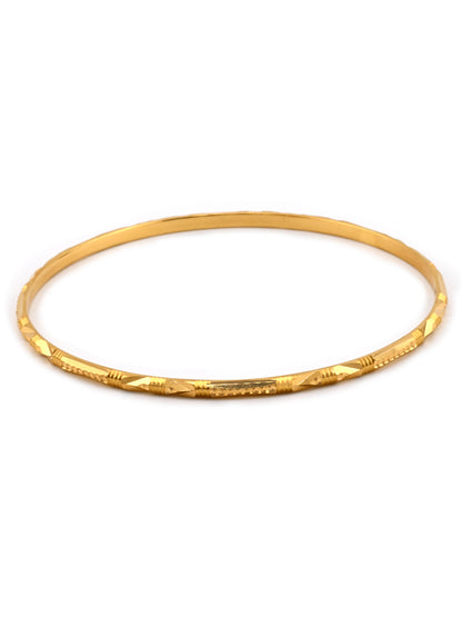 Comfortable Solid 22ct Gold 4 Piece Bangles