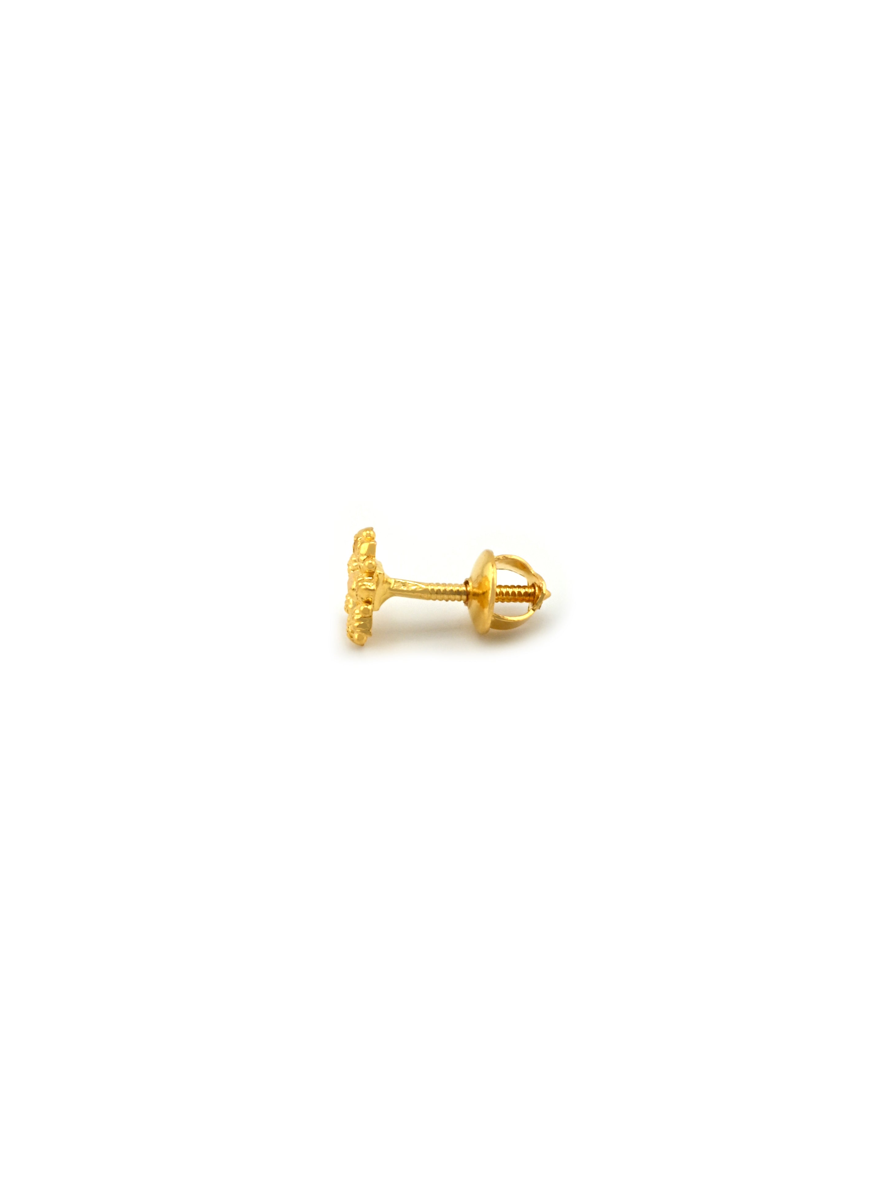 22ct Gold Stud Earrings