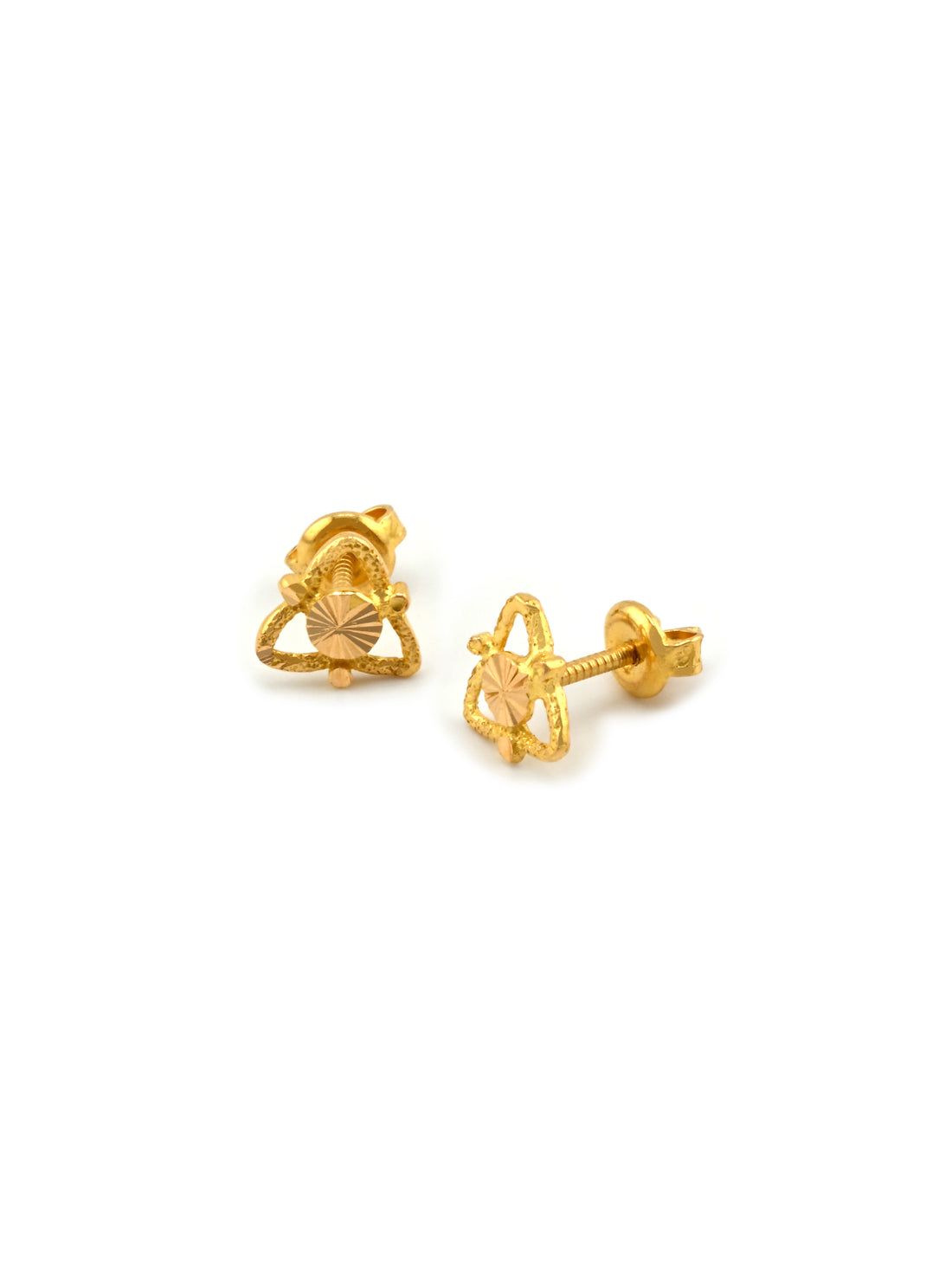 22ct Gold Stud Earrings