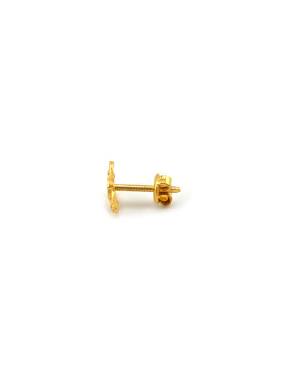 22ct Gold Stud Earrings