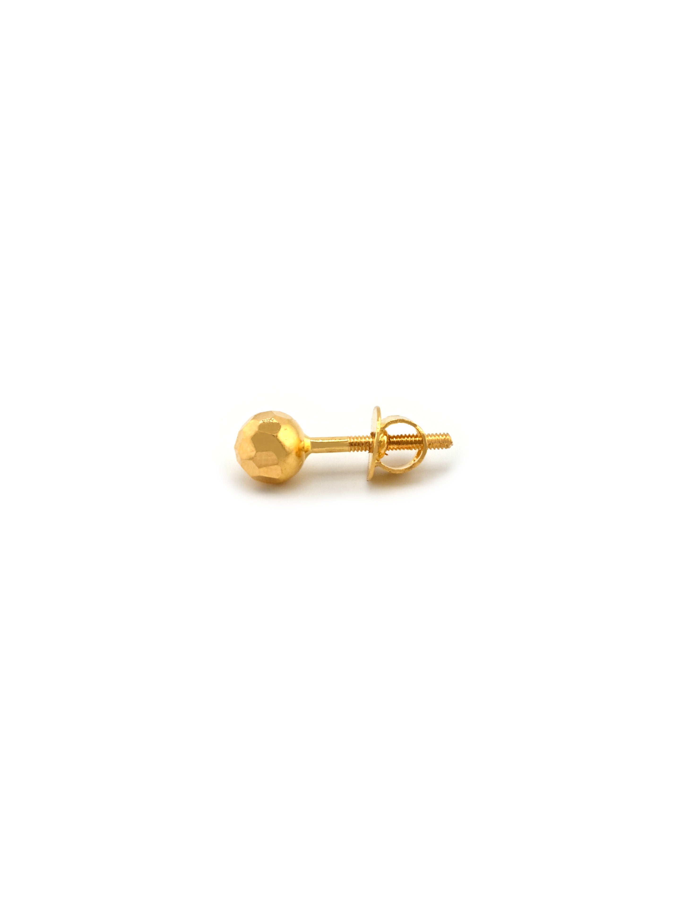 22ct Gold Stud Earring