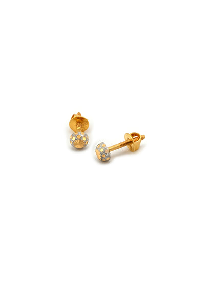 22ct Gold Stud Earrings