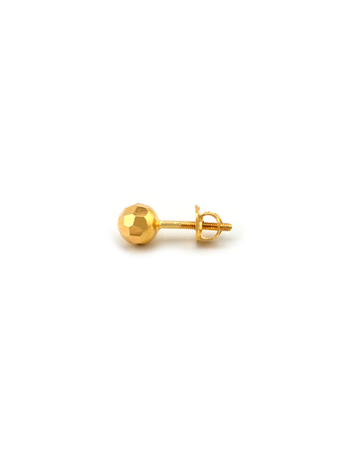 22ct Gold Stud Earring