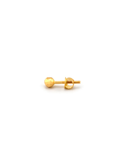 22ct Gold Stud Earring