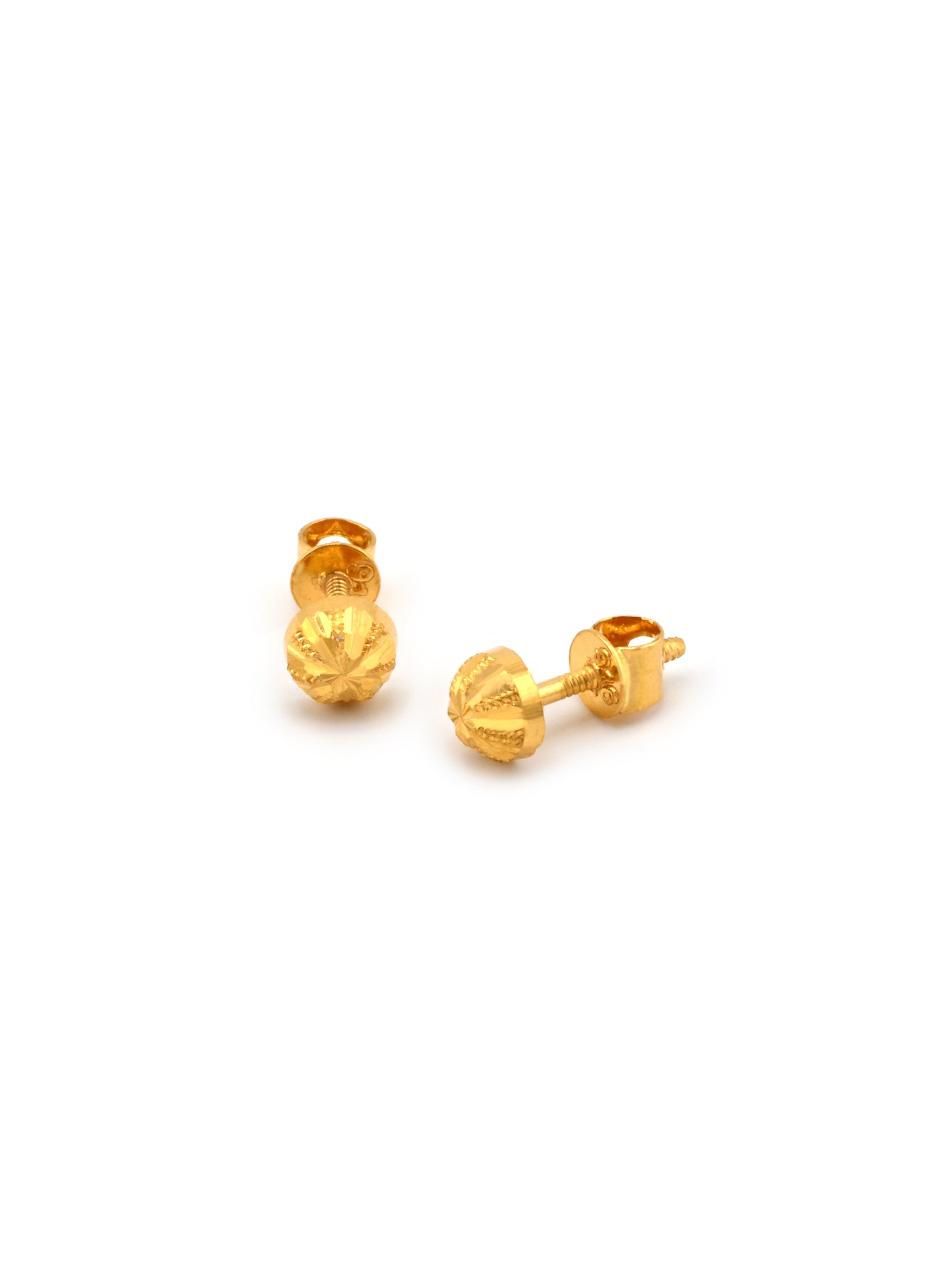 22ct Gold Stud Earring