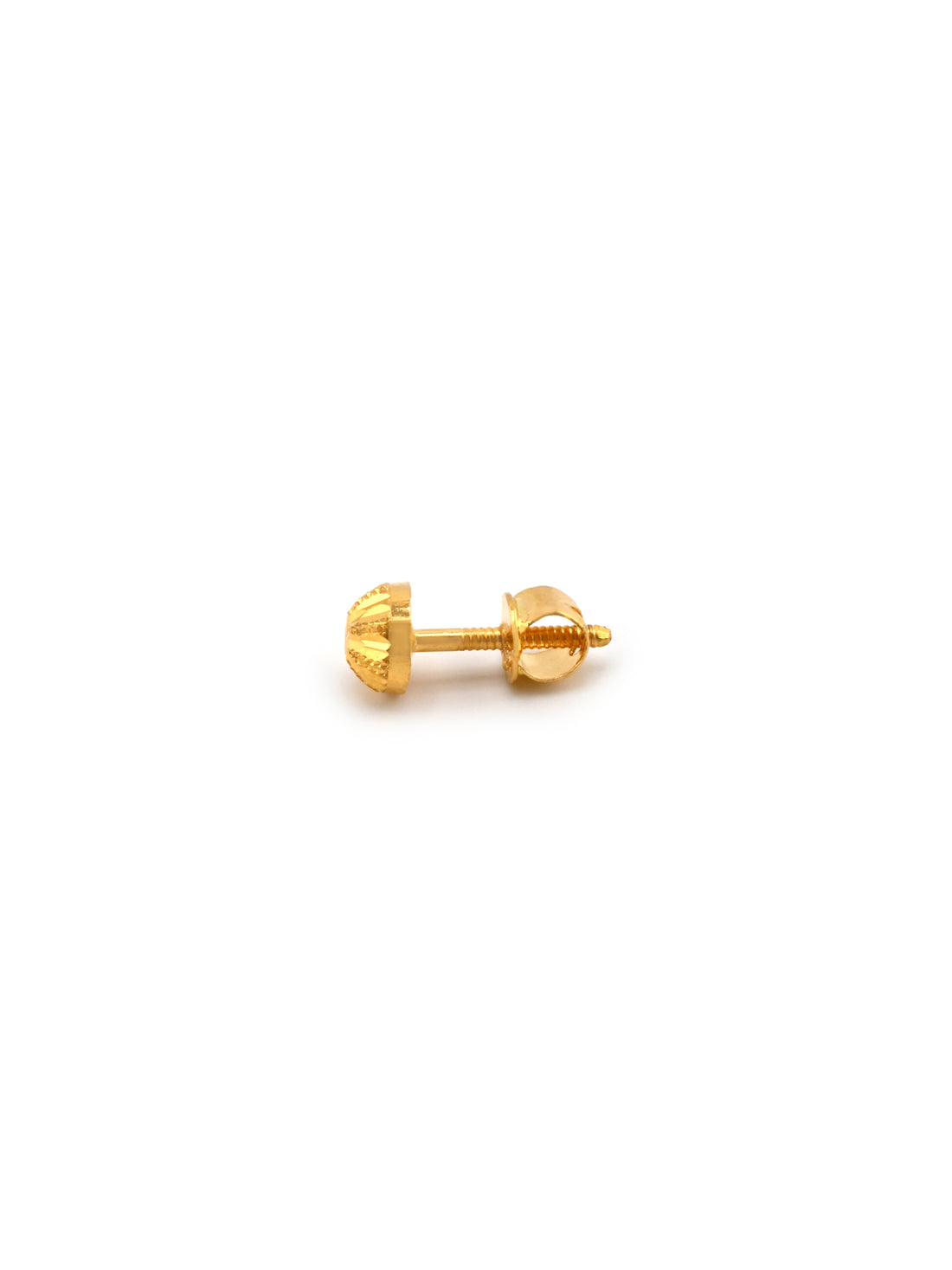 22ct Gold Stud Earring