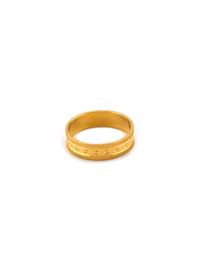 22ct Gold Band Ring