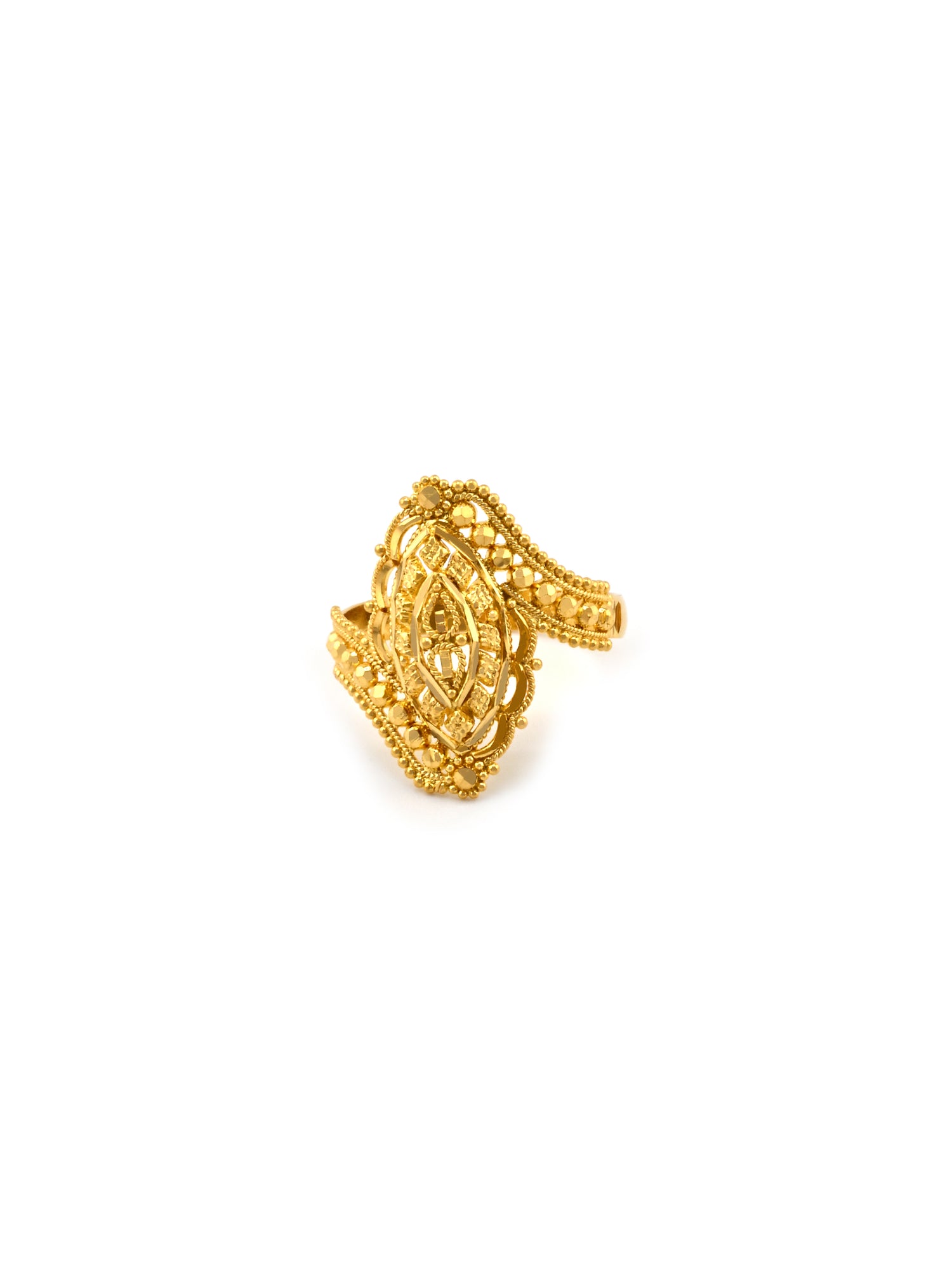 22ct Gold Filigree Ladies Ring
