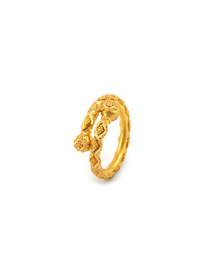 22ct Gold Filigree Ladies Ring