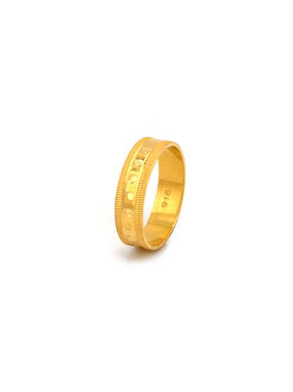 22ct Gold Band Ring
