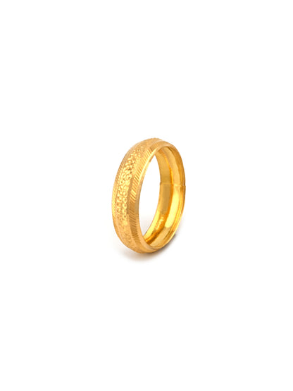 22ct Gold Hollow Band Ring