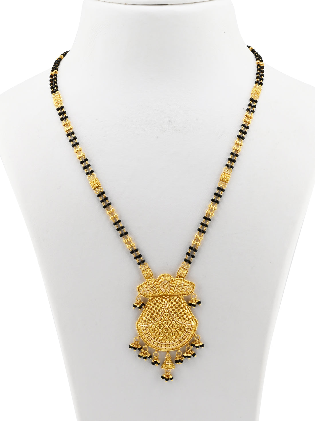 22ct Gold 2-Row Mangal Sutra