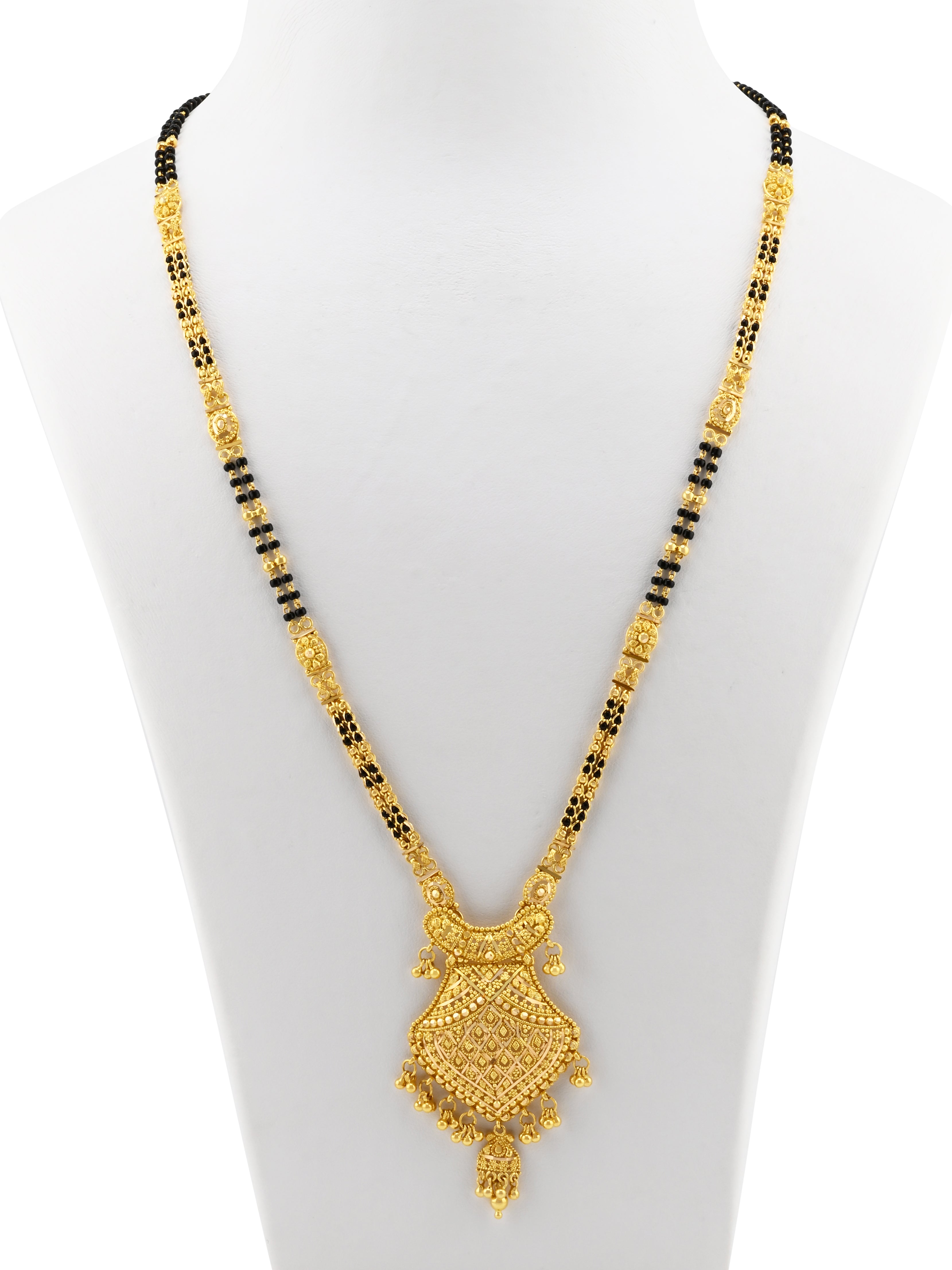 22ct Gold 2-Row Mangal Sutra