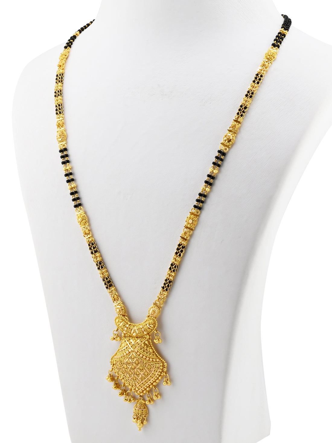 22ct Gold 2-Row Mangal Sutra
