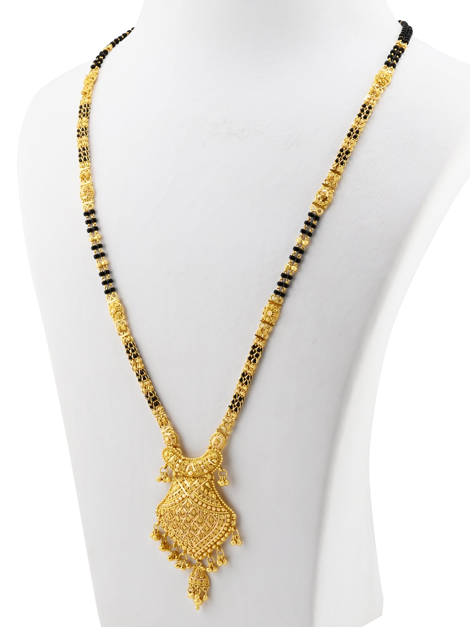 22ct Gold 2-Row Mangal Sutra
