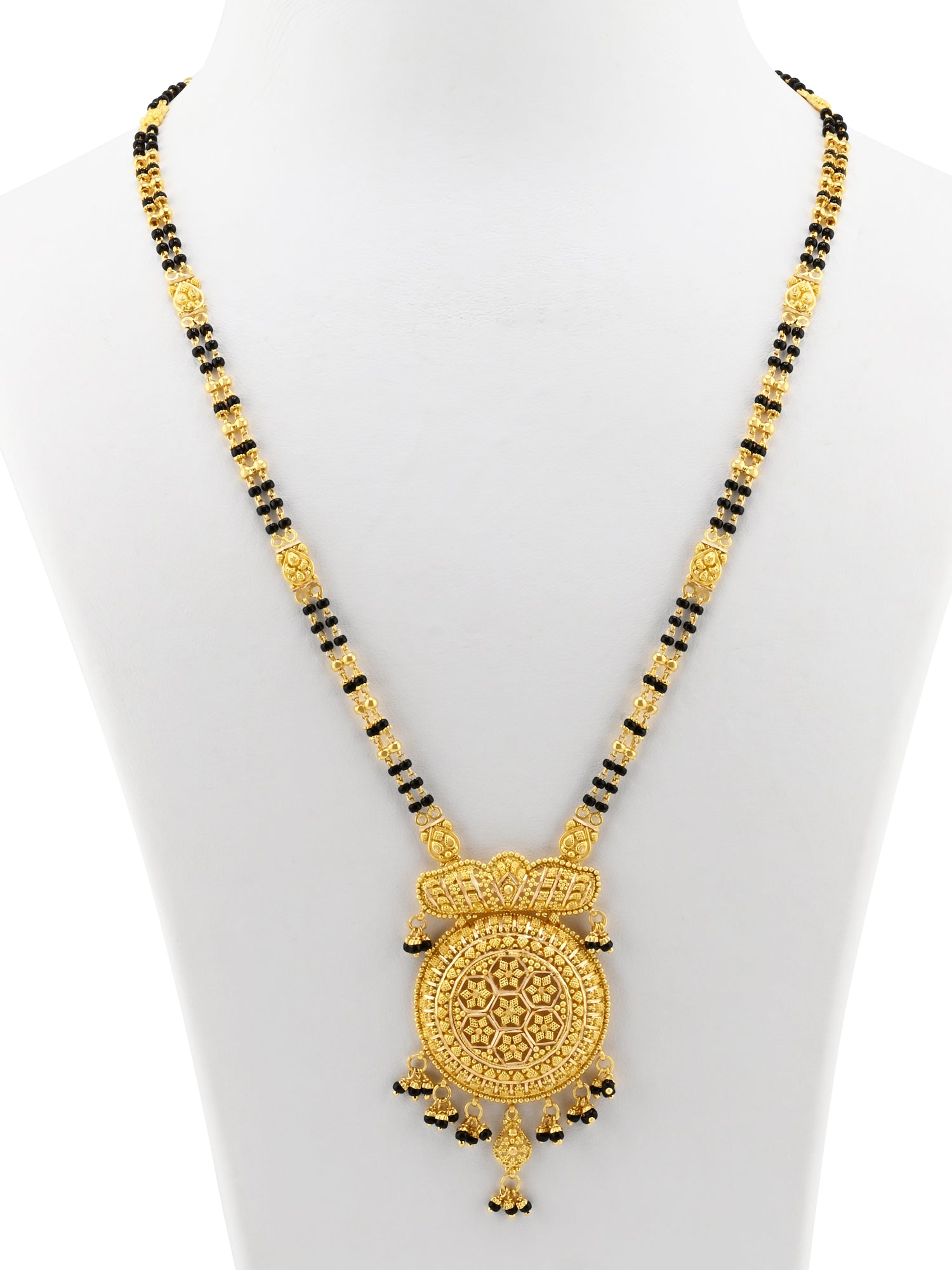 22ct Gold 2-Row Mangal Sutra