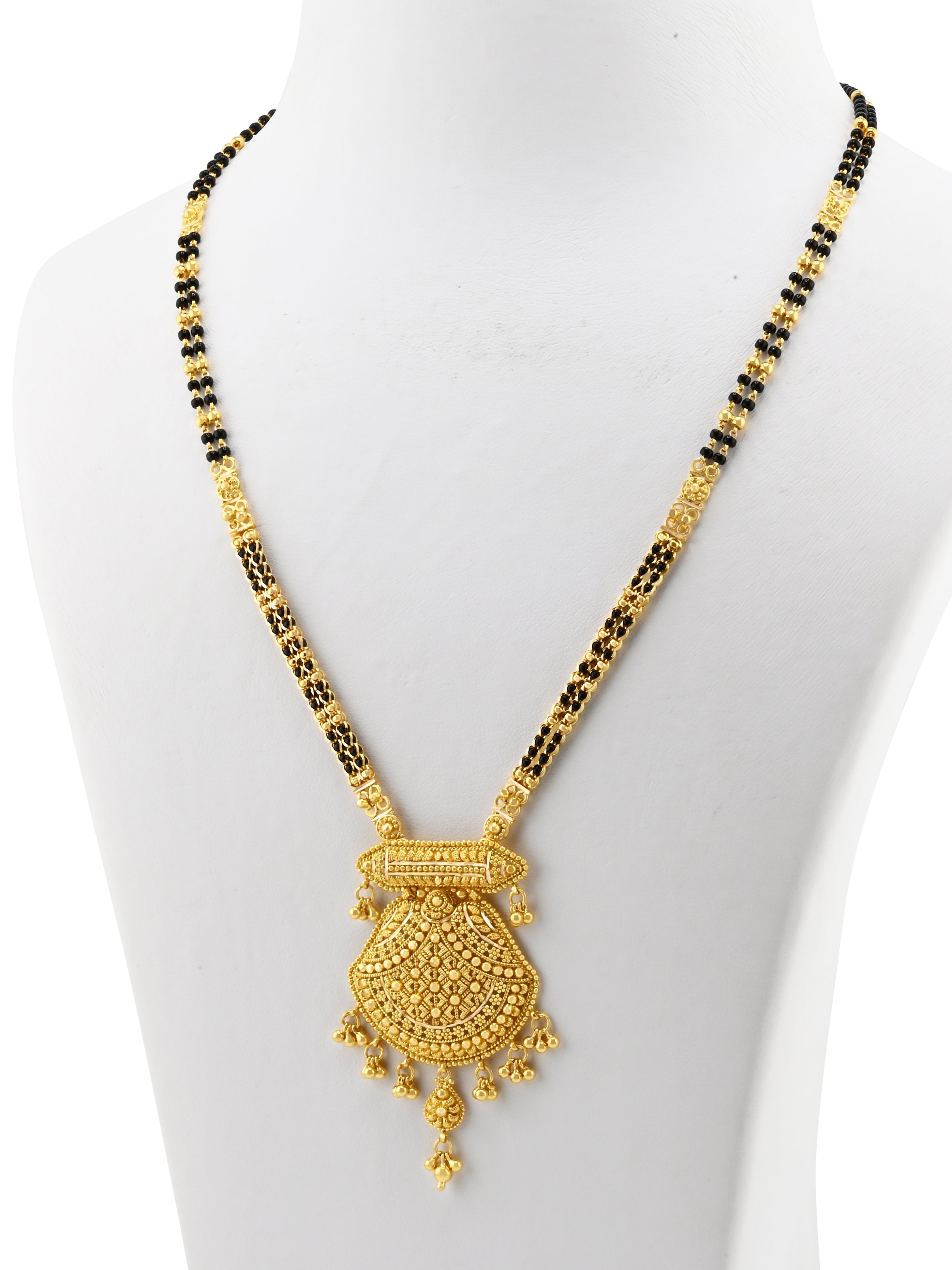 22ct Gold 2-Row Mangal Sutra