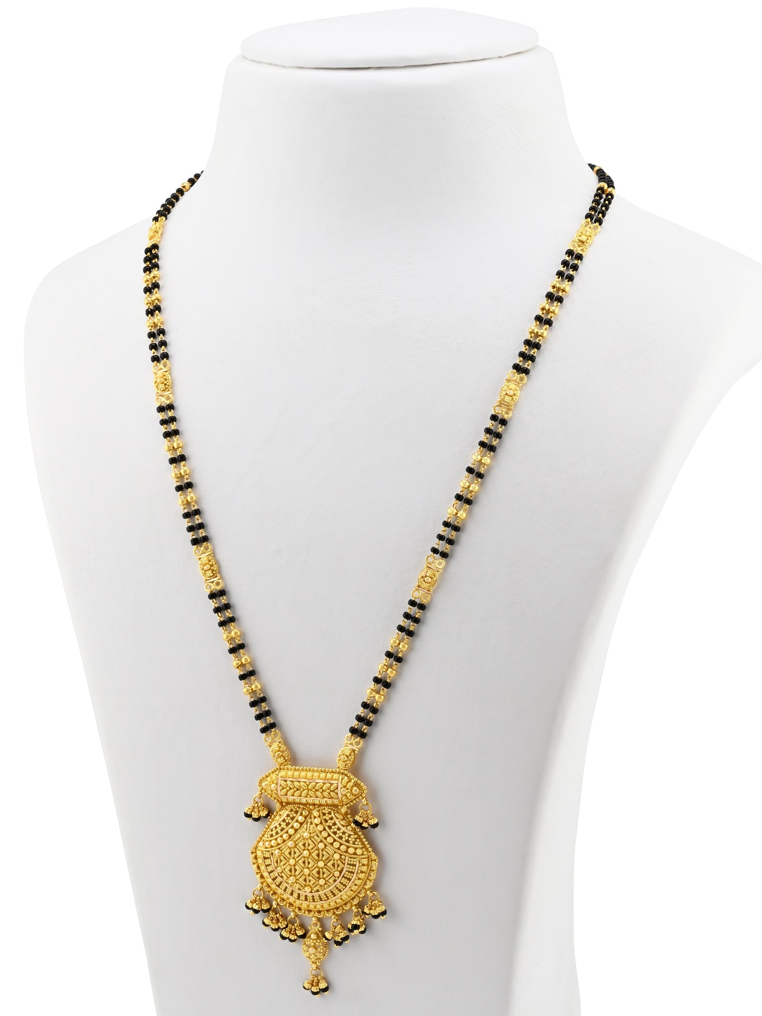 22ct Gold 2-Row Mangal Sutra