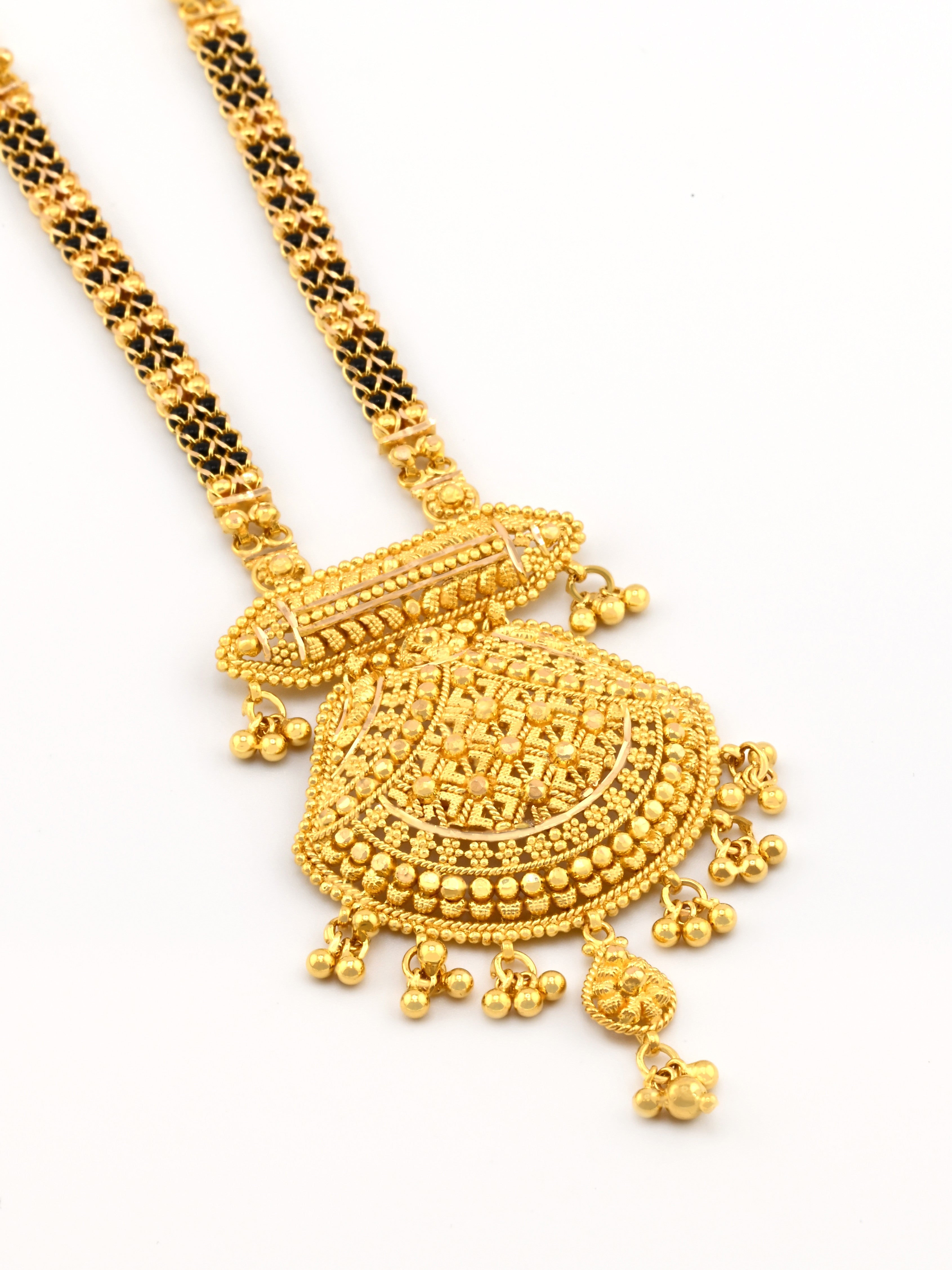 22ct Gold 2-Row Mangal Sutra