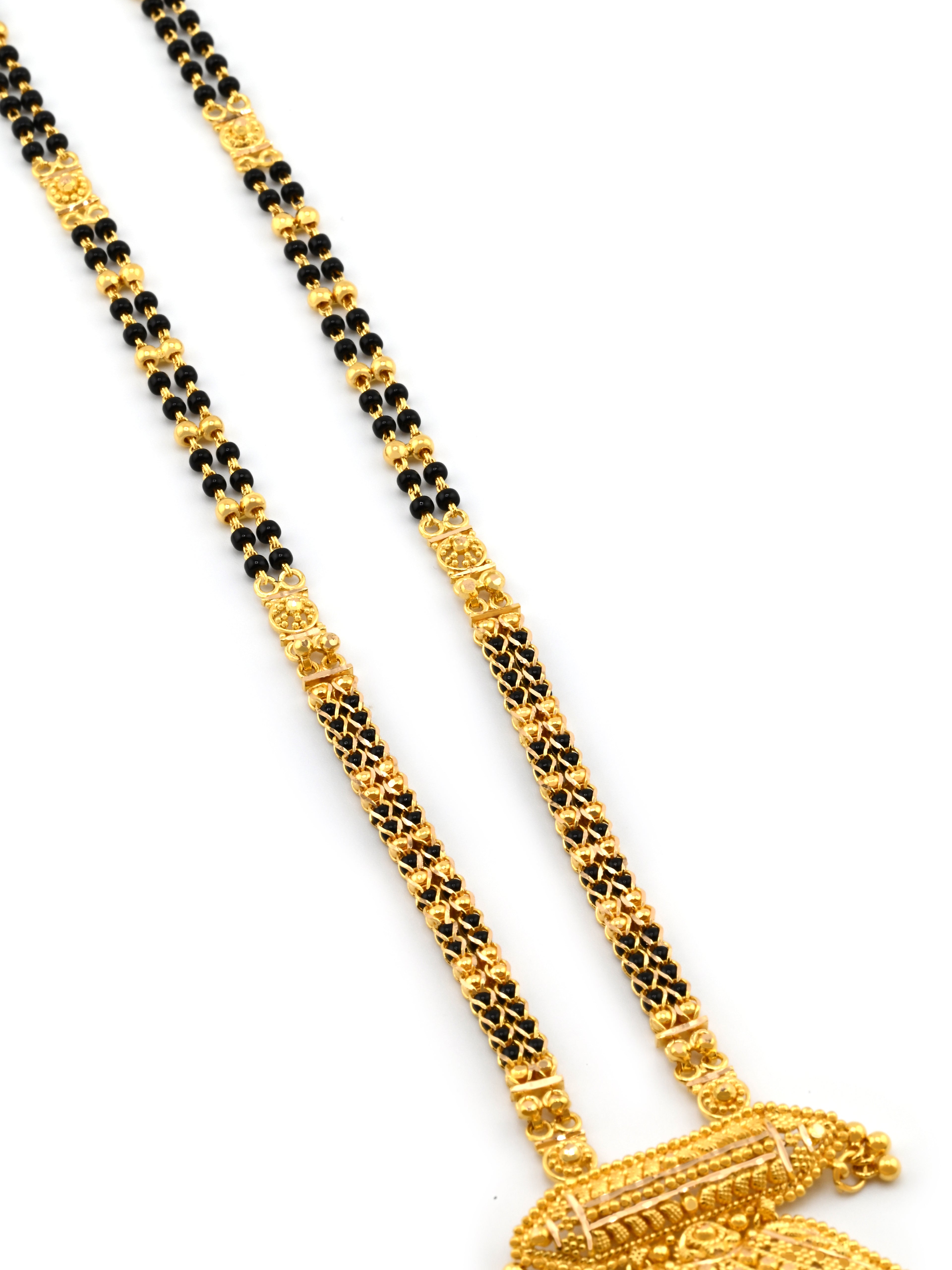 22ct Gold 2-Row Mangal Sutra