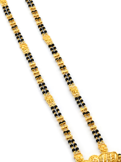 22ct Gold 2-Row Mangal Sutra