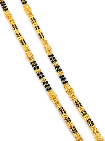 22ct Gold 2-Row Mangal Sutra