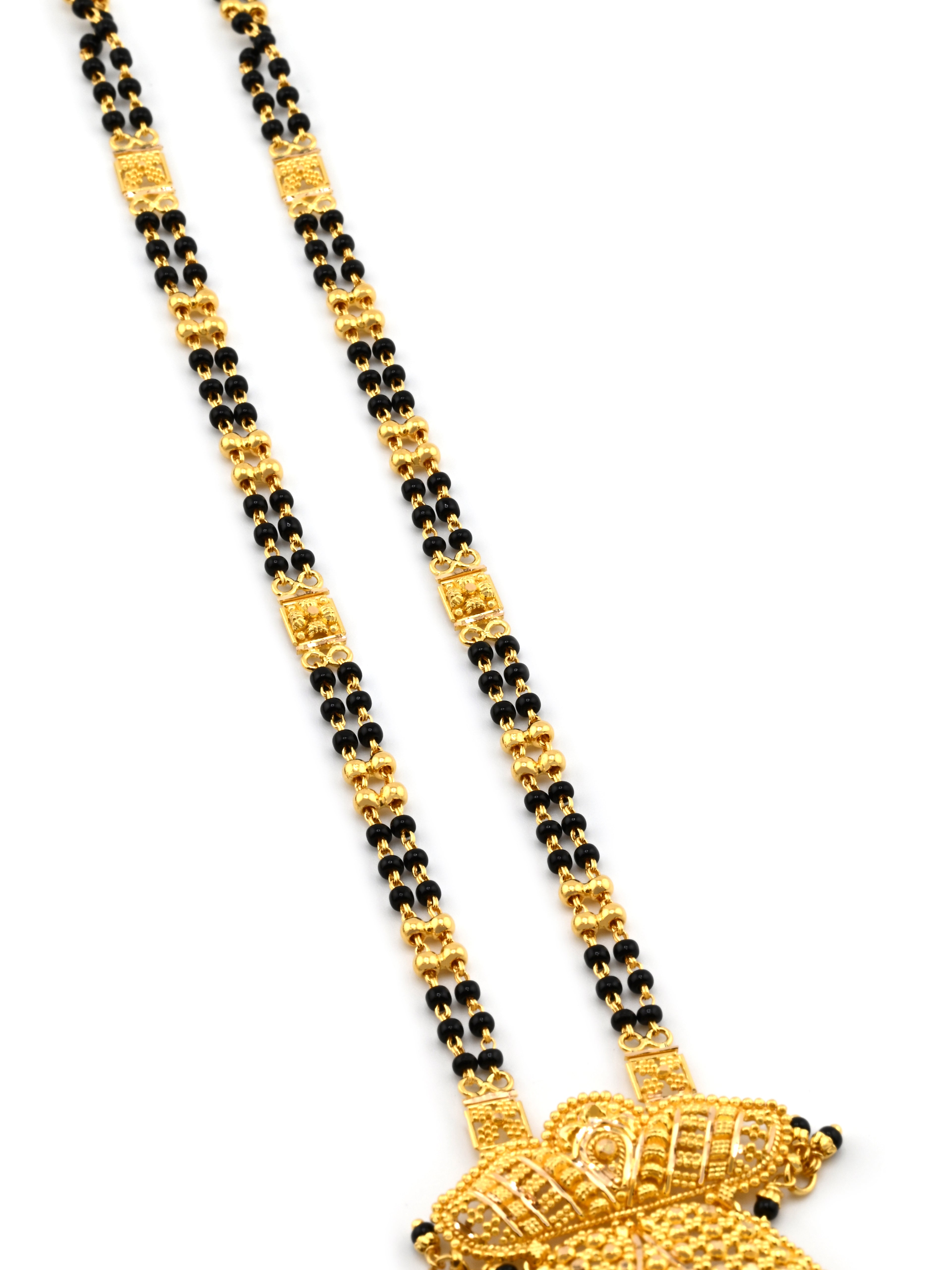 22ct Gold 2-Row Mangal Sutra
