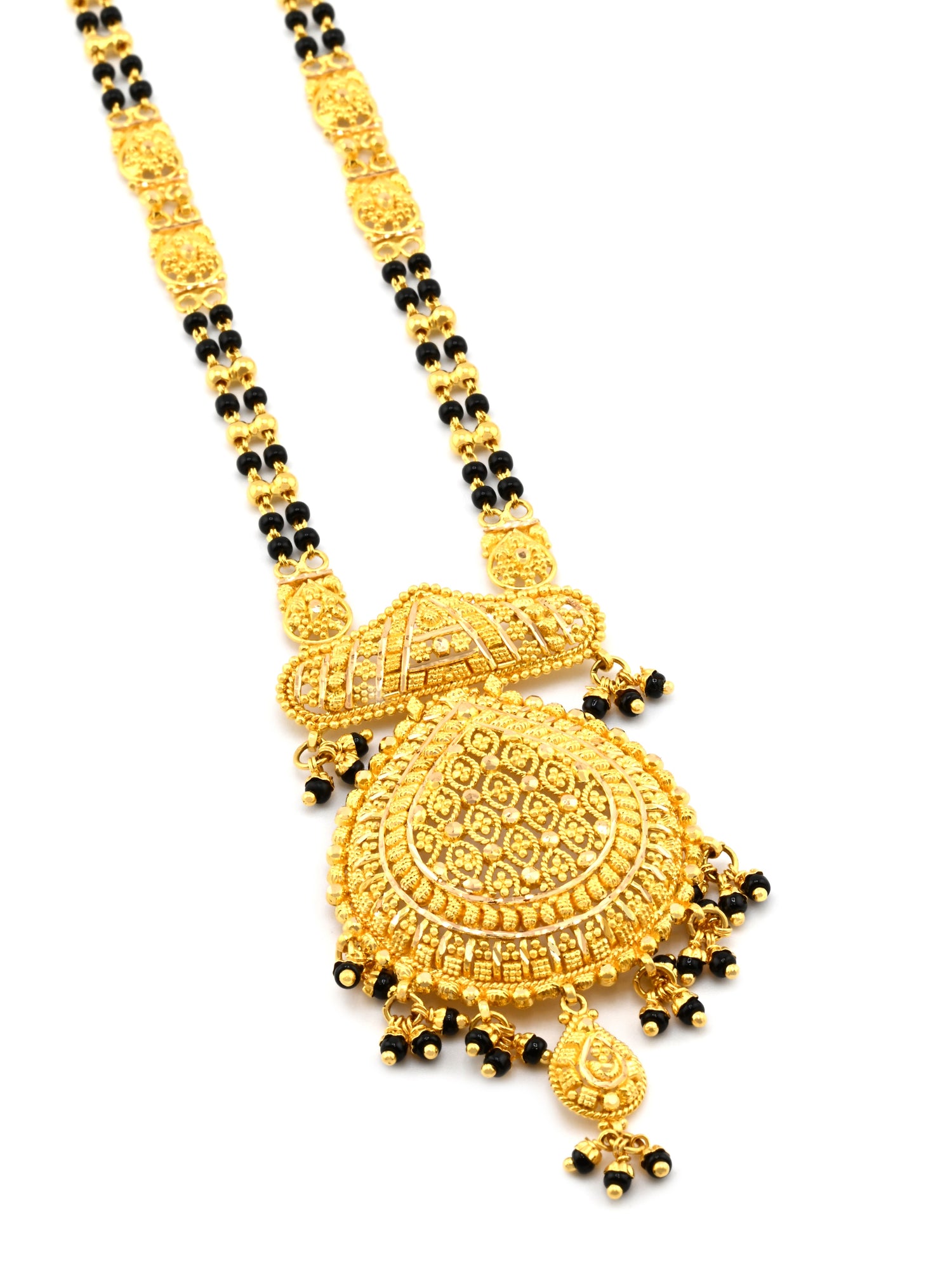 22ct Gold 2-Row Mangal Sutra