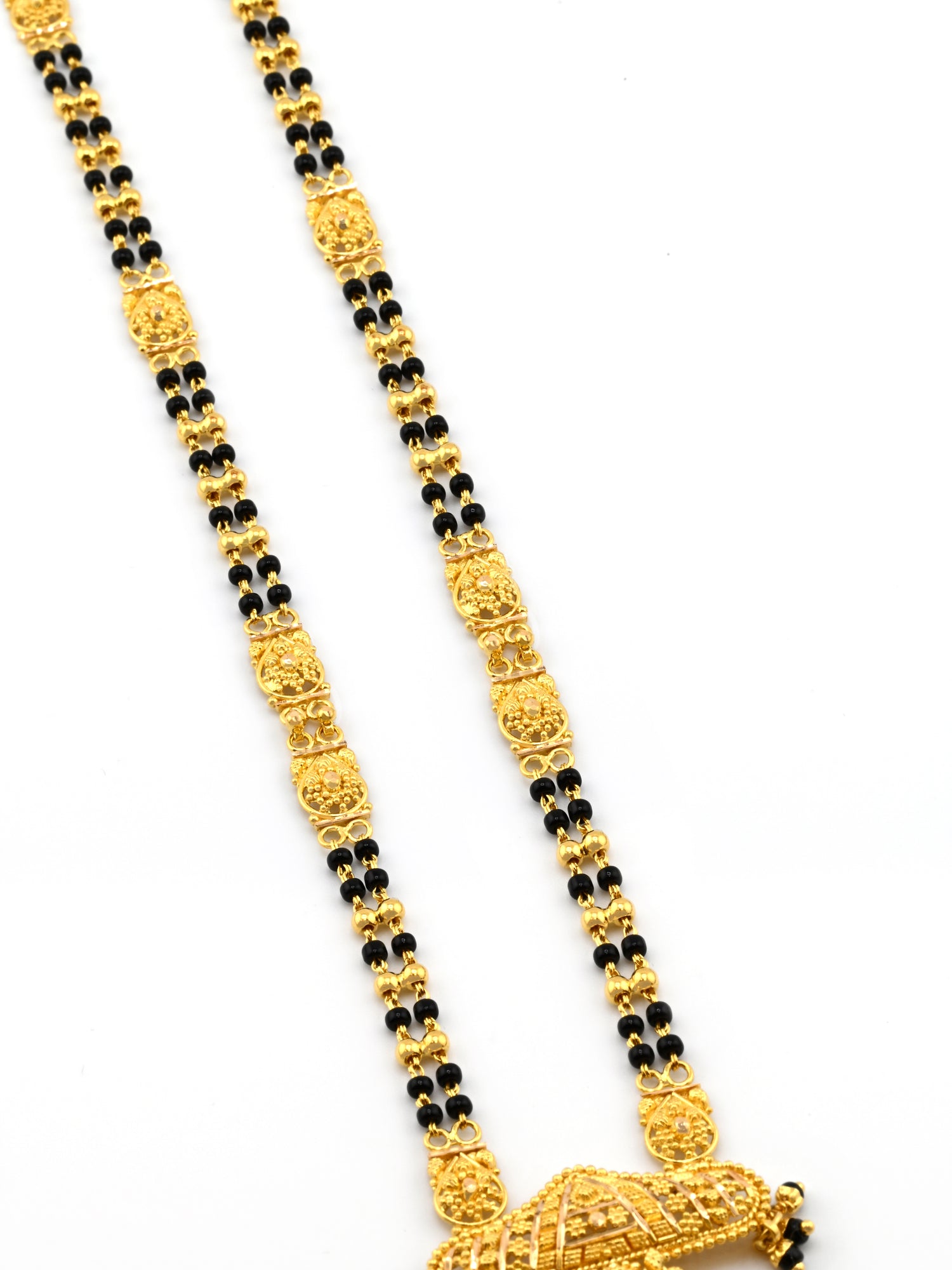 22ct Gold 2-Row Mangal Sutra