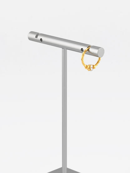 22ct Gold Two Tone Ball Bali