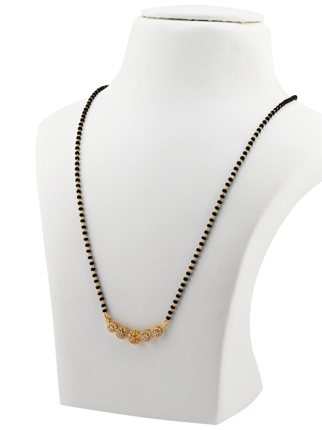 22ct Gold CZ Modern Mangal Sutra